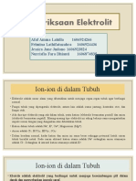 FG 5 - Evaluasi Fungsi Ginjal - Pemeriksaan Elektrolit