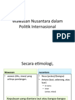 Wawasan Nusantara Dalam Politik Internasional