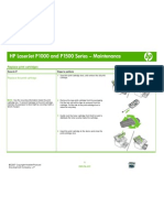 HP Laserjet P1000 and P1500 Series - Maintenance: Replace Print Cartridges