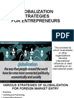 Globalization Strategies