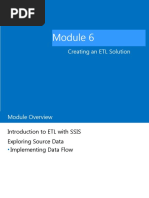 Creating An ETL Solution