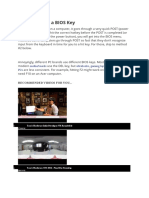 Enter The BIOS On Any PC Access Keys by Manufacturer