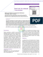 Maxillary Edentulous Cast Anatomy Guide | PDF | Dentures | Lip