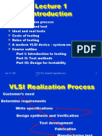 Jan. 19, 2001 VLSI Test: Bushnell-Agrawal/Lectur E1 1