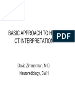 Basic Approach to Evaluating a Headct
