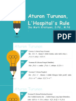 06 - Aturan Turunan - LHospitals Rule