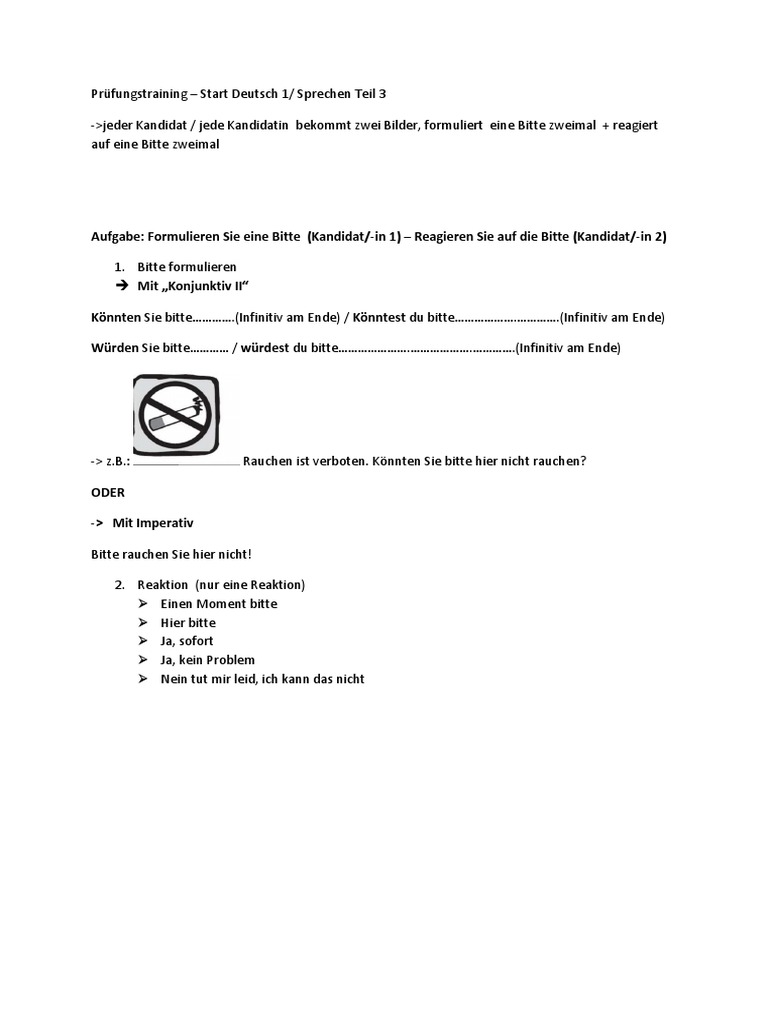 SD1-Sprechen-Teil 3 | PDF