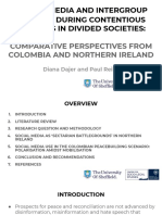 Social Media and Intergroup Contact During Contentious Episodes in Divided Societies: Comparative Perspectives From Colombia and Northern Ireland