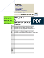 DAFTAR NILAI BAHASA JAWA