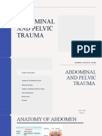 Abdominal and Pelvic Trauma ATLS
