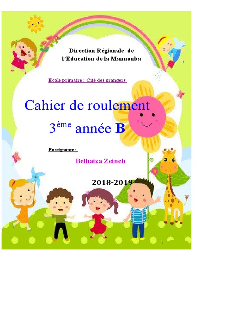 Cahier De Piano Page De Garde A Imprimer Cahier de Roulement (2020 - 11 - 13 20 - 30 - 26 UTC) | PDF