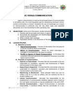 2- BASIC SIGNALCOMMUNICATION