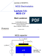 Unit 3: MOS Electrostatics