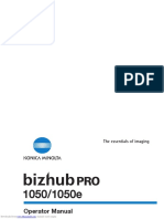 Bizhub Pro 1050e