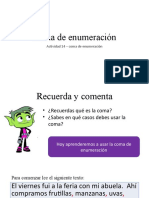 3°lenguaje PPT 3 Coma de Enumeración