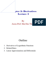 Chapter 2: Derivatives: by Assoc - Prof. Mai Duc Thanh