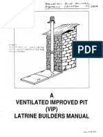 Ventilated Improved Pit (VIP) Latrine Builders Manual A