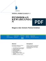 MODUL KEWARGANEGARAAN 3-Negara Dan Sistem Pemerintahan