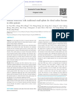 Manual Reduction With Traditional Small Splints For Distal Radius Fracture in Older Patients