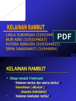 Kelainan Rambut dan Penatalaksanaannya