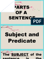 Parts of Sentences