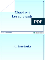 Chap8 Les Adjuvants