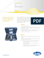 Domino Uss: Portable Water in Oil and Dewpoint Analyzer