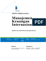Modul Manajemen Keuangan Internasional (TM12)