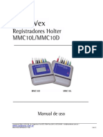 Manual Holter MMC10L - MMC10D - Español