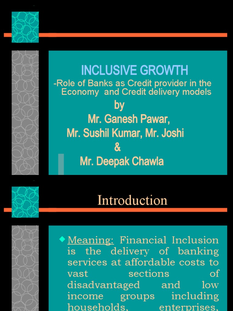 Financial Inclusion in India: Progress and Strategies | PDF | Financial ...
