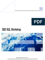 DB2 SQL Workshop: Course Code: CE121