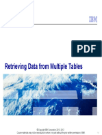 Retrieving Data From Multiple Tables