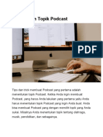 Tips Podcast