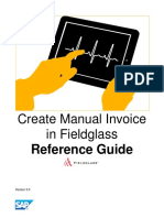 Create Manual Invoice in Fieldglass Reference Guide