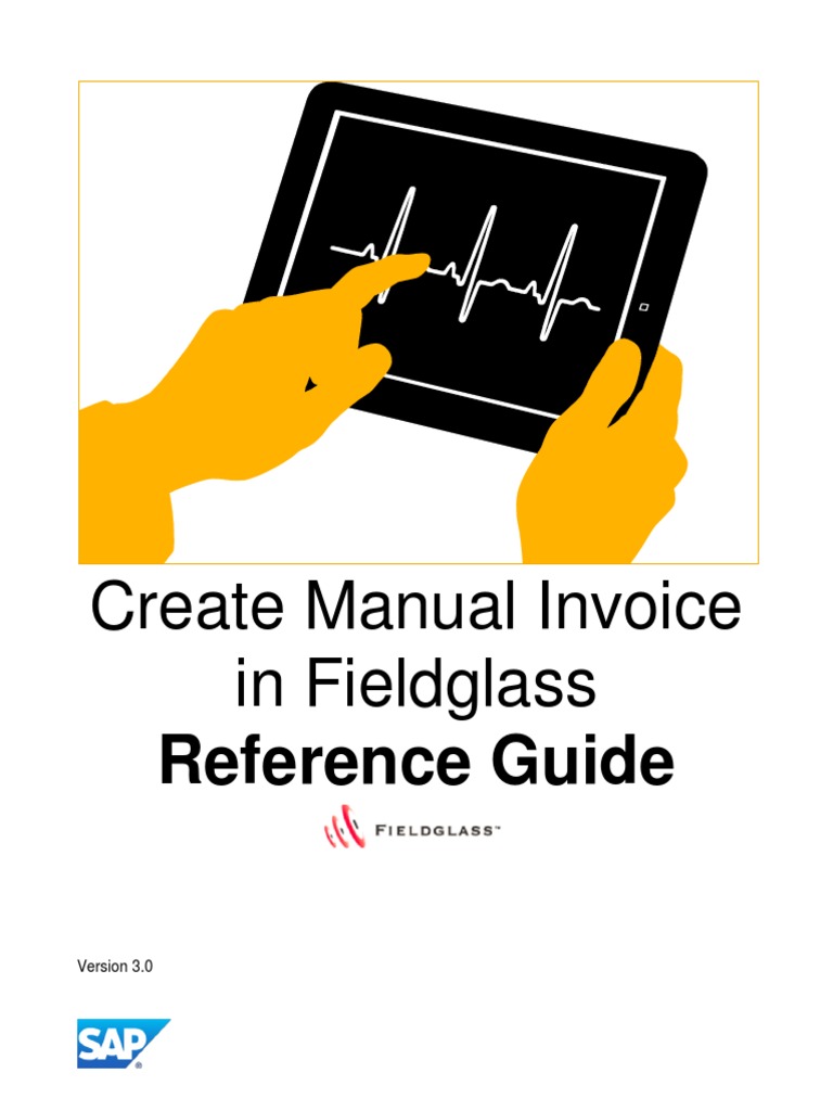 Create Manual Invoice in Fieldglass Reference Guide PDF Invoice Taxes