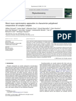 Phytochemistry Polyphenols MS MS