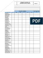 FORMATO Control desinfección áreas