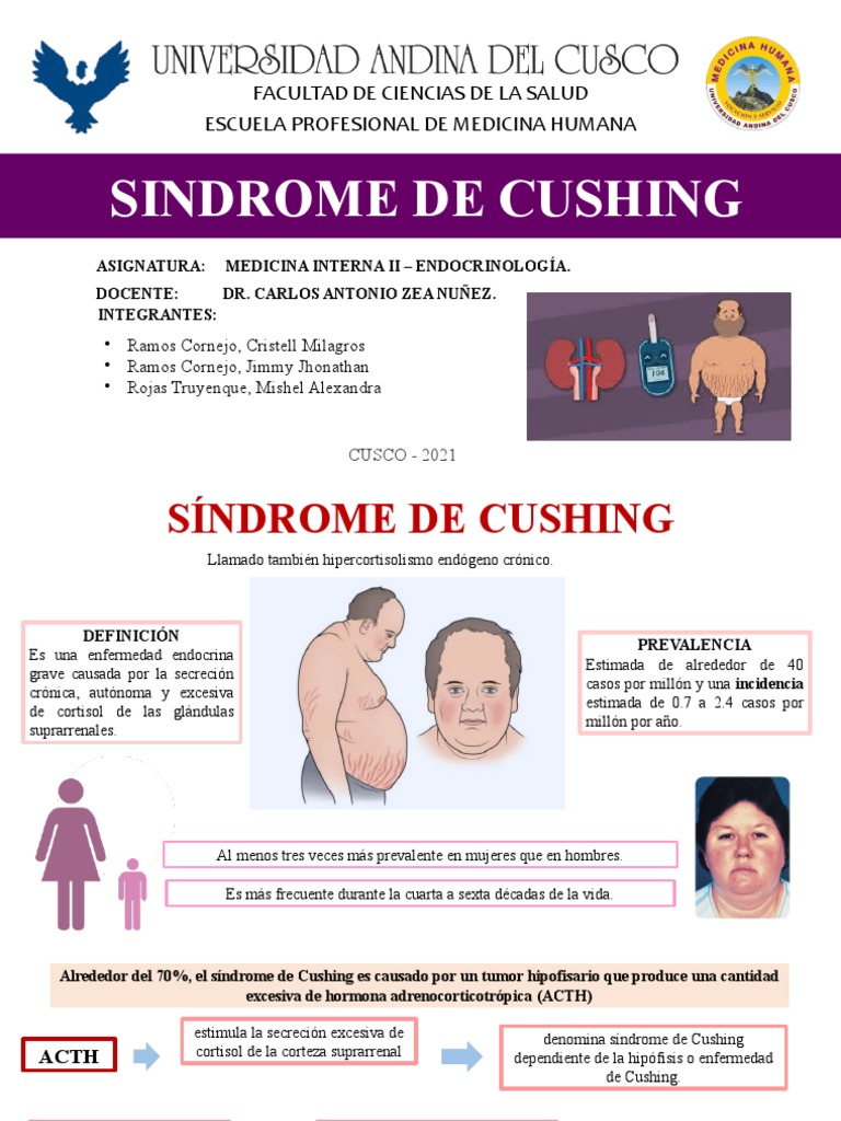 Sindrome de Cushing PDF Hipertensión Enfermedades y trastornos