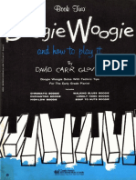 Boogie Woogie and How To Play It Book Two David Carr Glover 1958