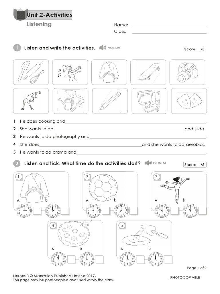 Exam 3º Unit 2 Pdf Entertainment General