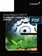 Clariant CCIL Annual Report 20190331 EN