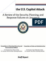 Report Examining the Jan. 6 U.S. Capitol Attack