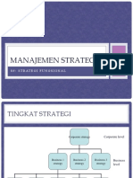 STRATEGI FUNGSIONAL