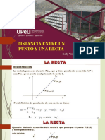 Semana 13 Distancia Entre Punto y Recta y Rectas Paralelas y Perpendiculares