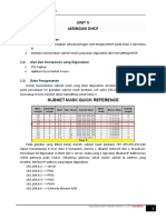 Unit 5 Jaringan DHCP