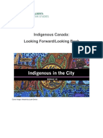 Indigenous Canada: Looking Forward/Looking Back: Cover Image: Artwork by Leah Dorion