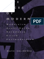 Five Faces of Modernity Modernism Avantgarde Decadence Kitsc