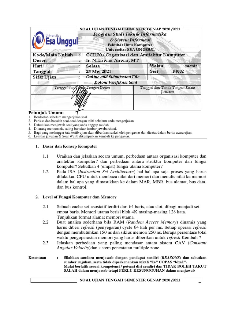 UTS Teknik Informatika 2021 | PDF