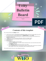 Ucity Bulletin Board Tips