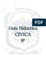 Guía Didáctica de Cívica 8º Tema Nº1